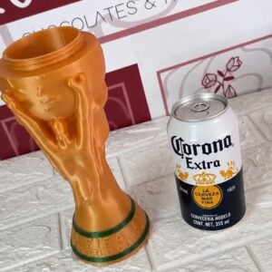 Copa del mundo con cerveza